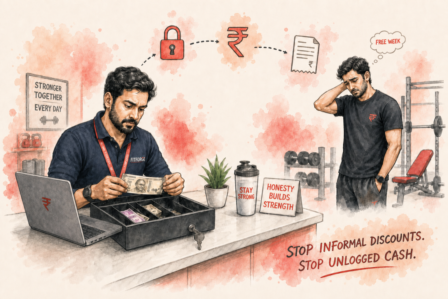 Stop front-desk leakage from unofficial discounts and unlogged cash