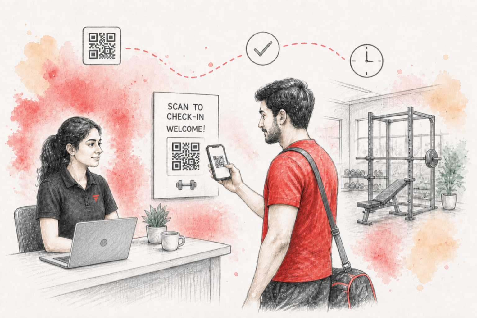 QR Check-in for Fast and Accurate Attendance